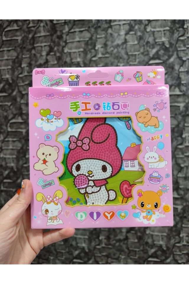 MyMelody Elmas Dizme Boyama Seti 18x18 cm 1 ADET