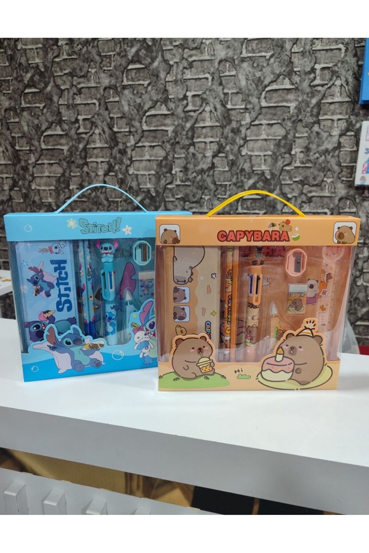 Capybara, Stitch Kırtasiye Seti 1 PAKET