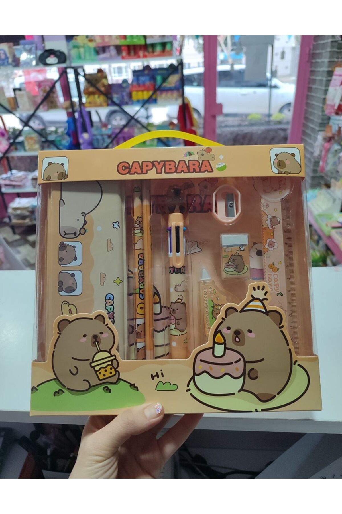 Capybara Kırtasiye Seti 1 PAKET
