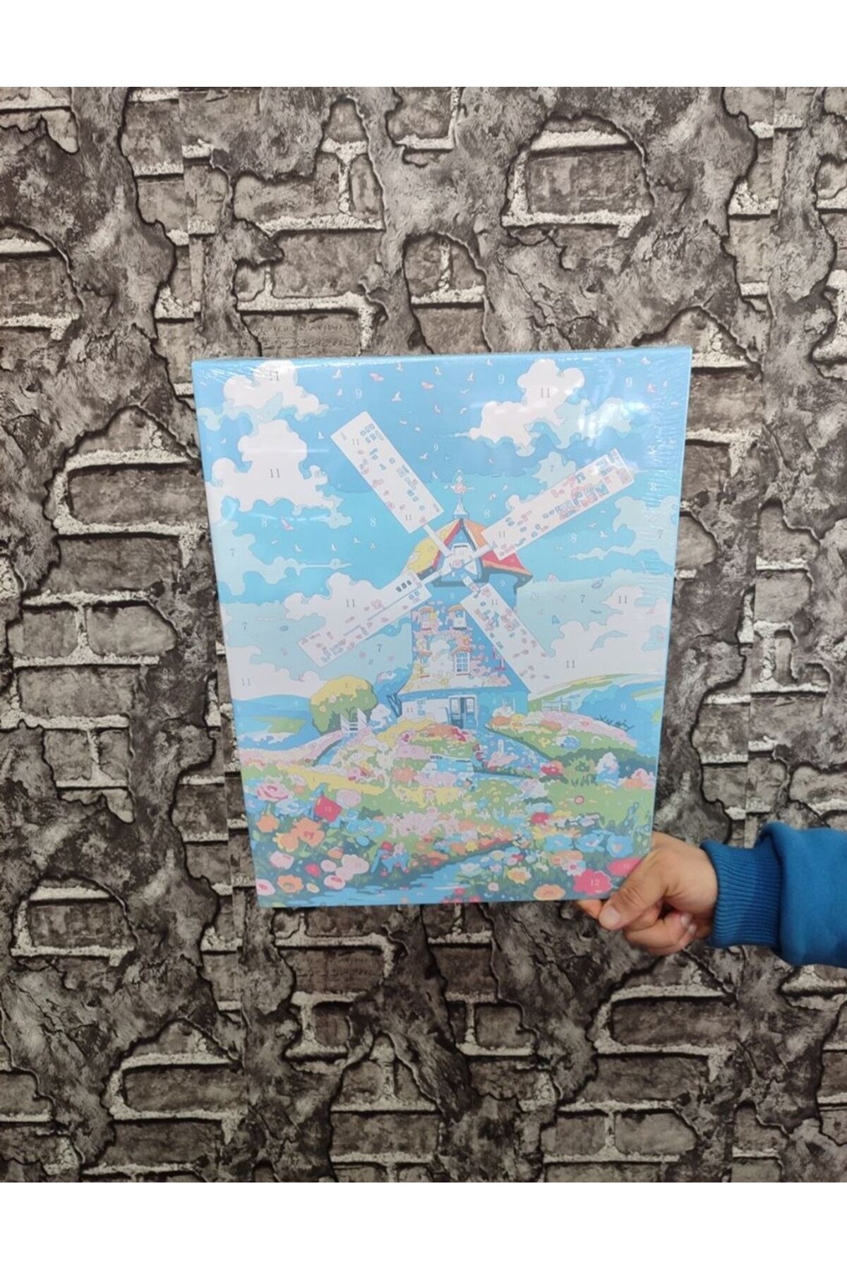 Sayılarla Boyama Seti Boya Kiti 30x40