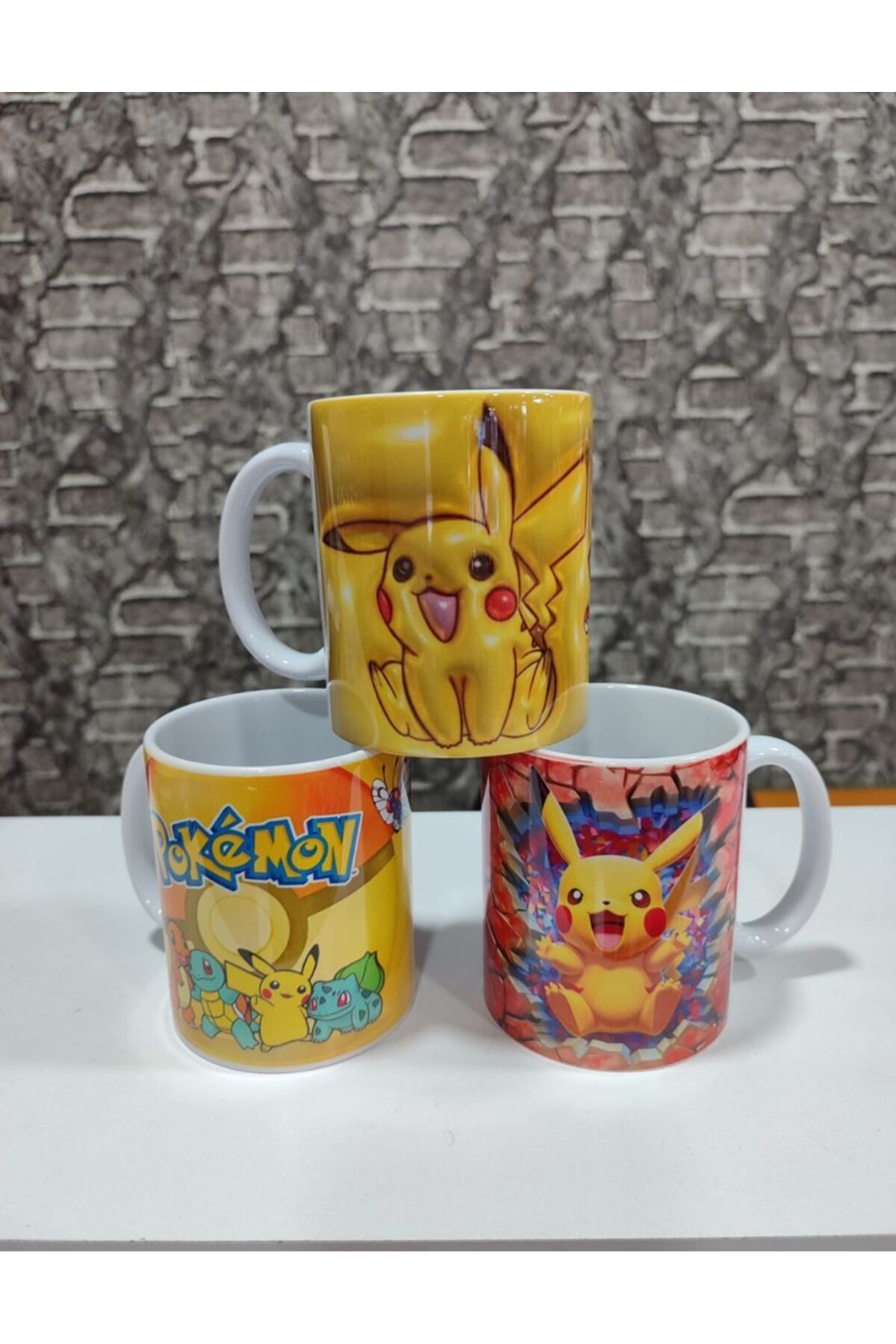 Pikachu Kupa Bardak 1 ADET