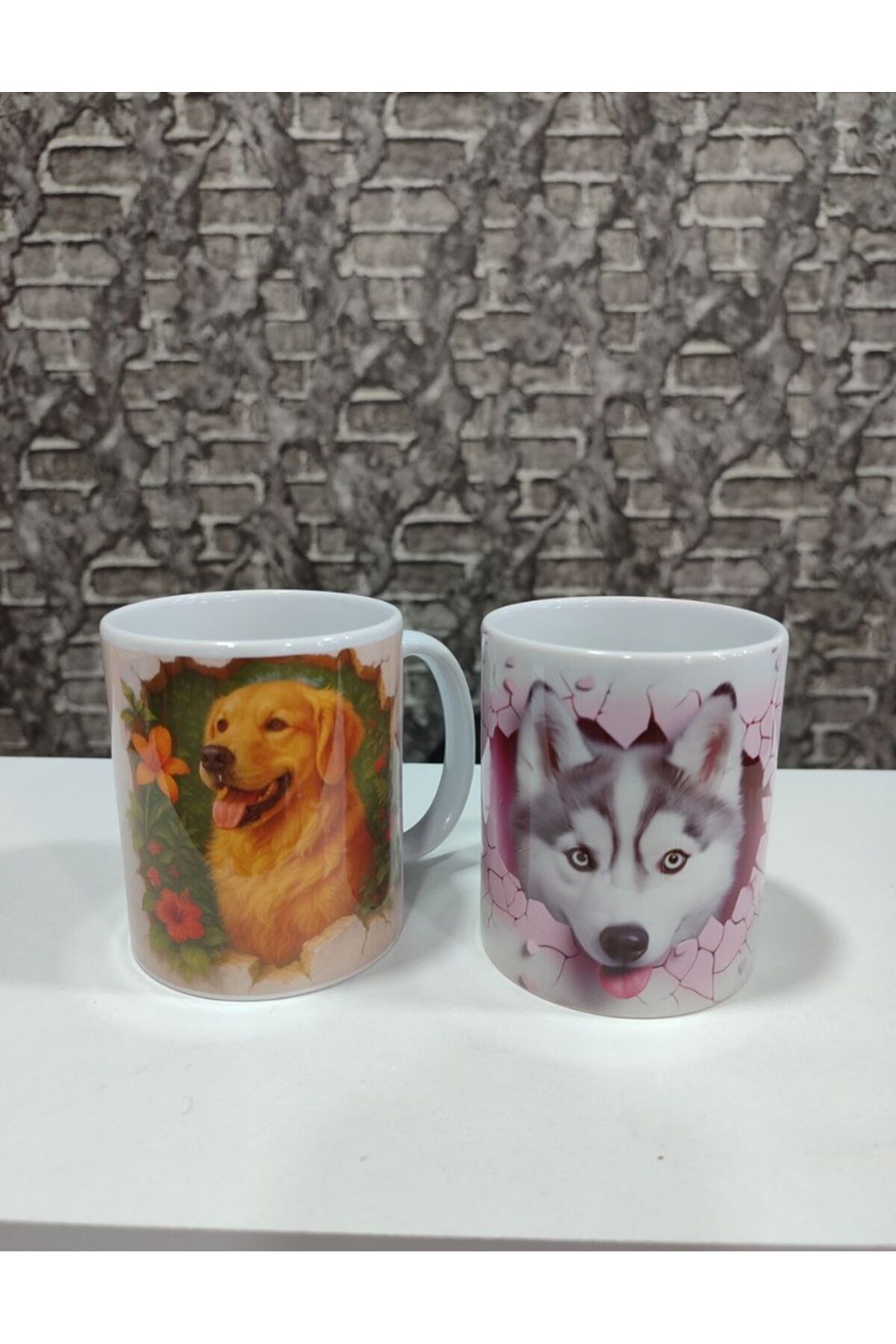 Köpekli Kupa Bardak 1 ADET