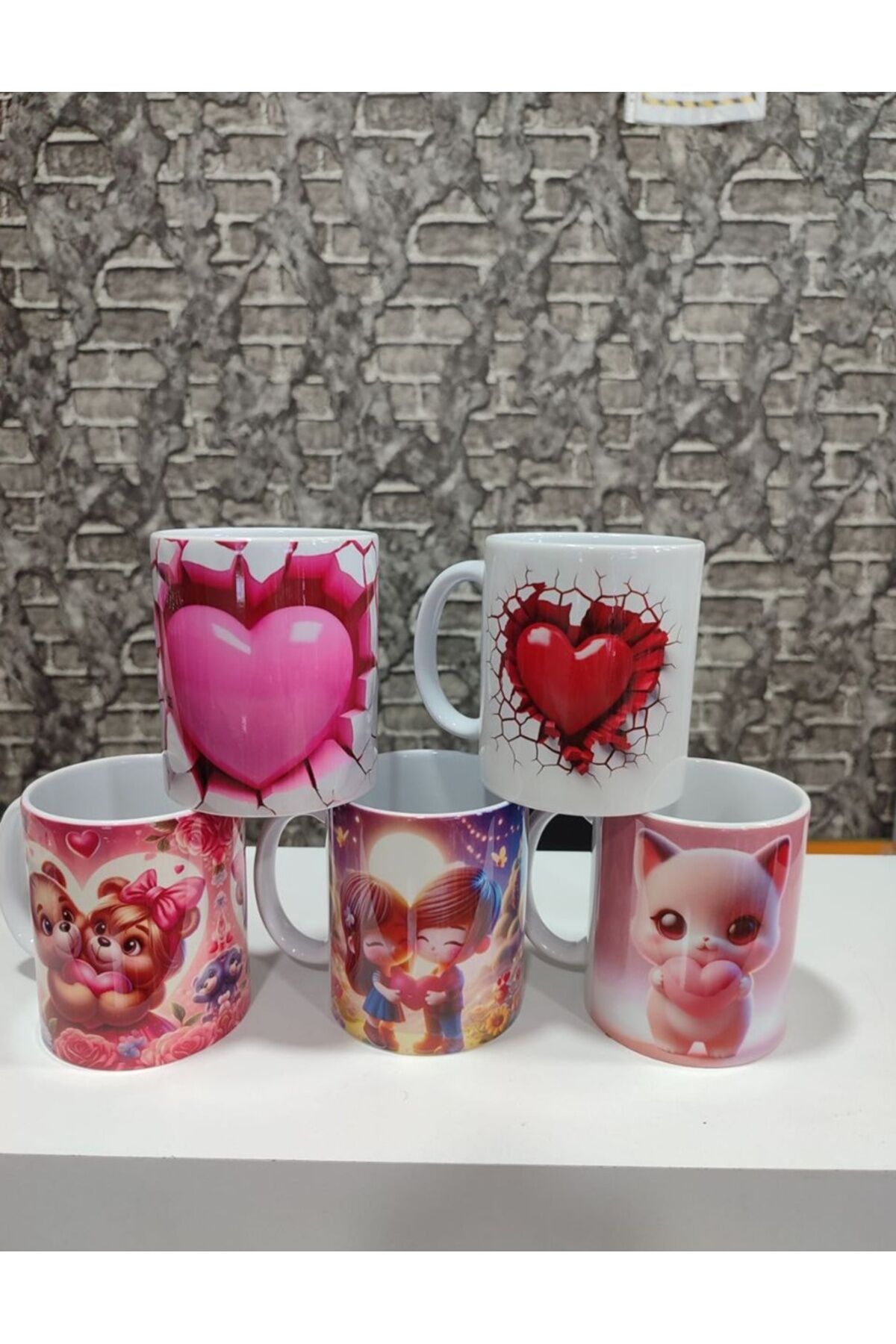 Şekilli Kupa Bardak 1 ADET