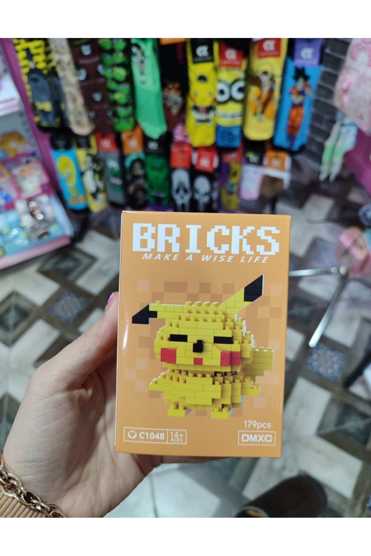 Pikachu Bricks Yapı Oyuncak Lego 1 ADET