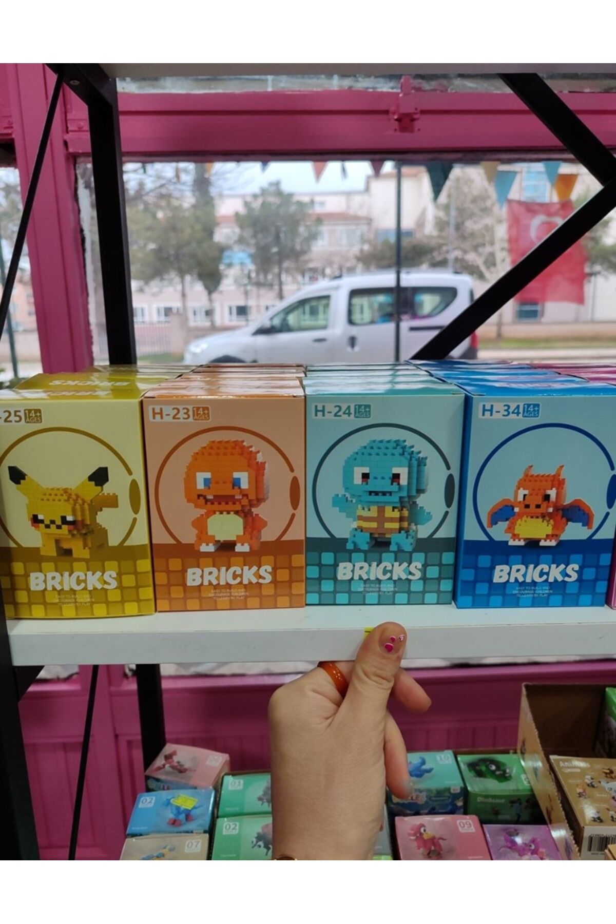 Pokemon Serisi Bricks Yapı Oyuncak Lego 1 ADET