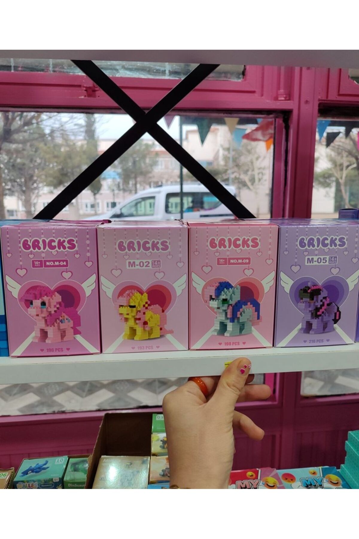 1 ADET Ponny Bricks Yapı Oyuncak Lego