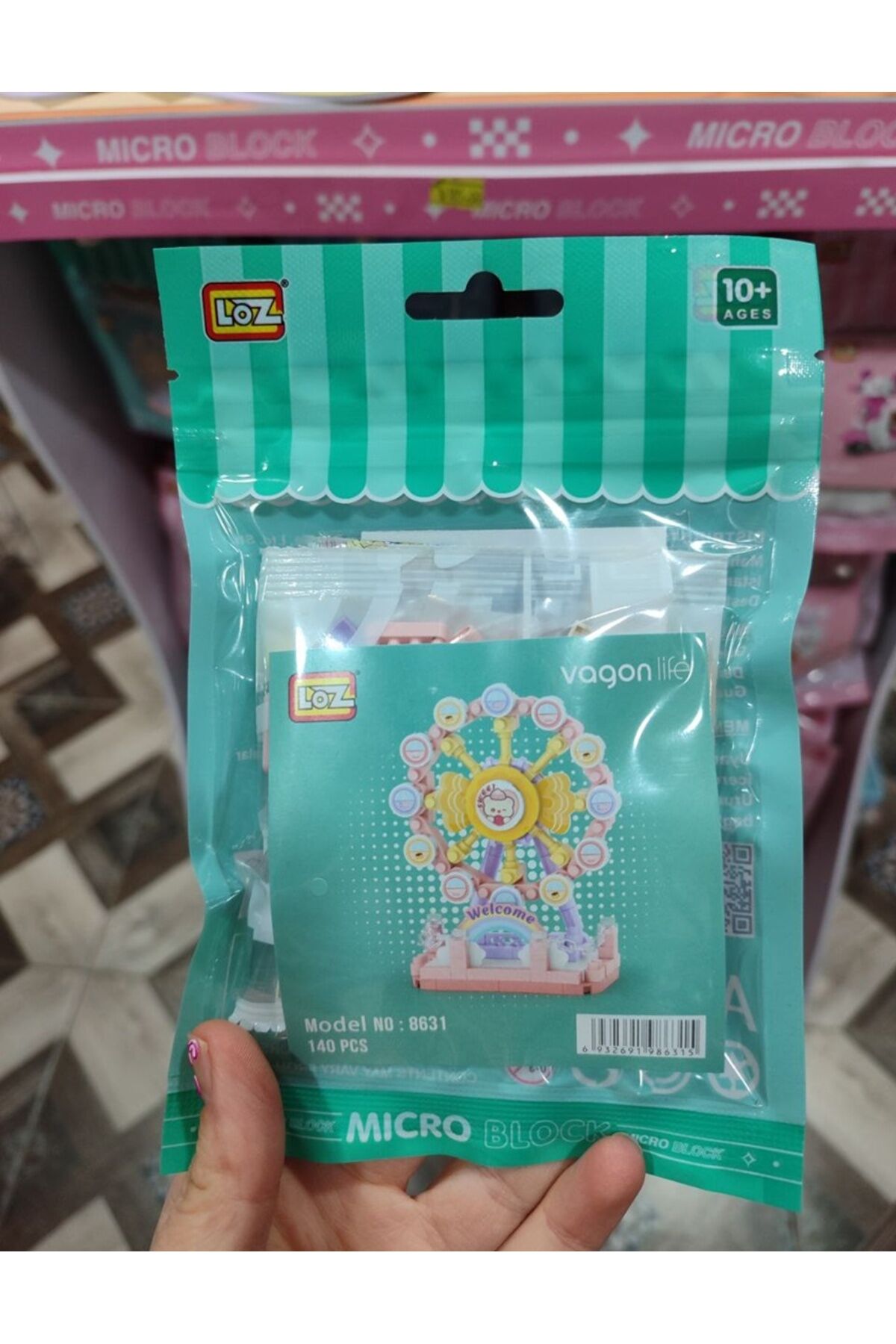 Vagon Life Loz Yapı Oyuncak Lego 8631