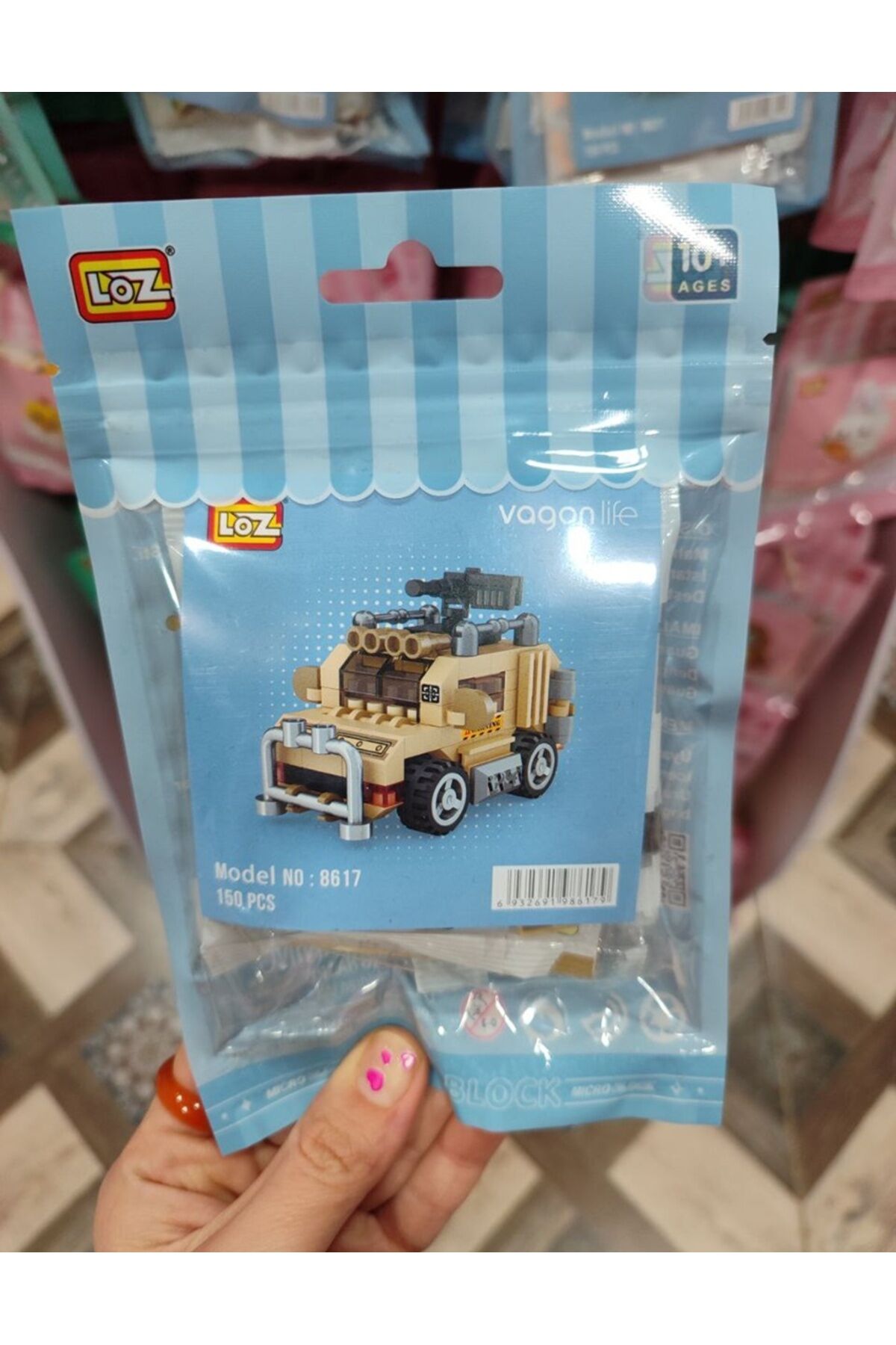 Vagon Life Loz Yapı Oyuncak Lego 8617
