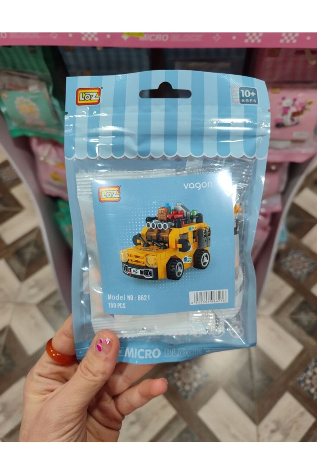 Vagon Life Loz Yapı Oyuncak Lego 8621