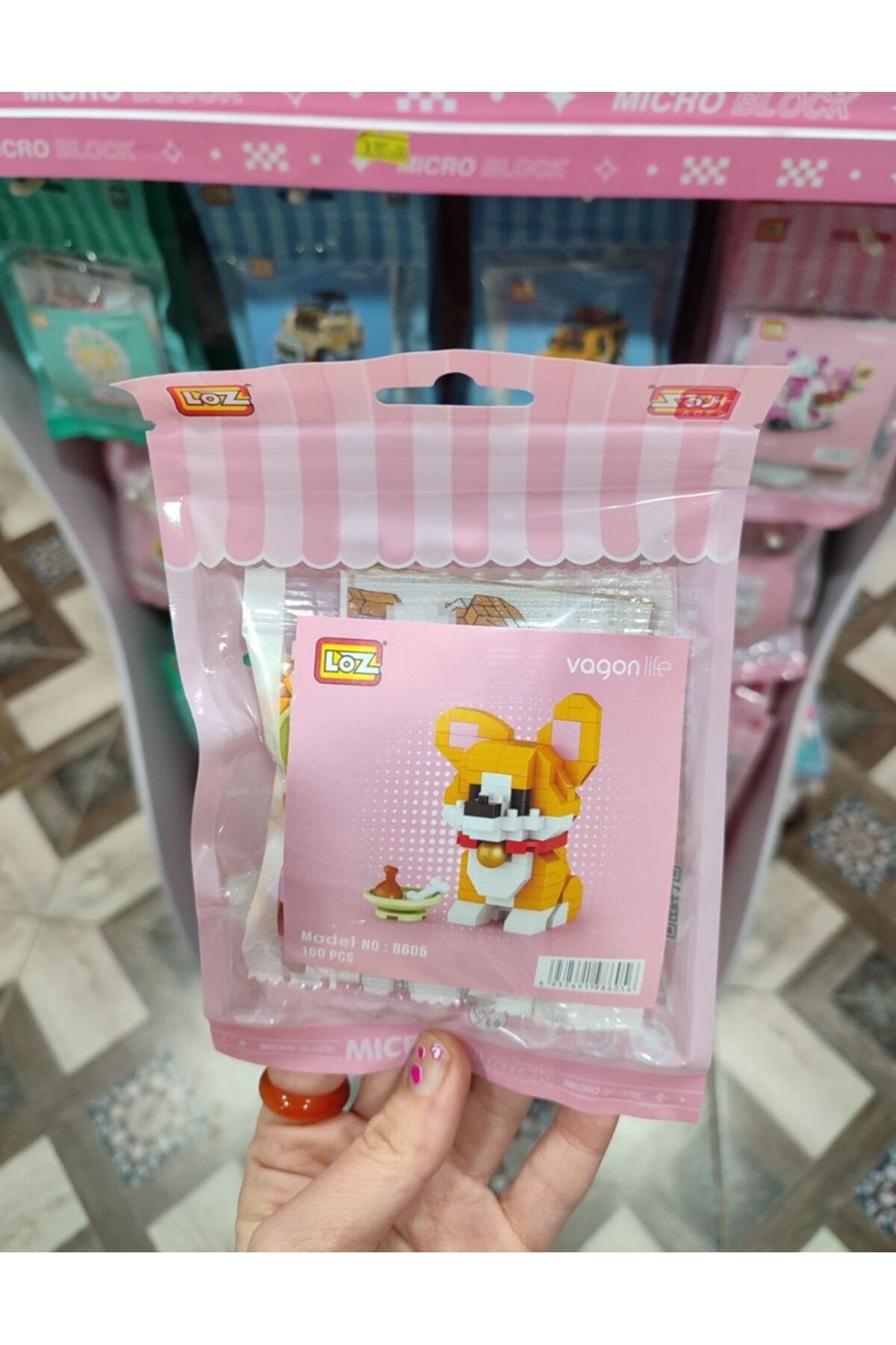Vagon Life Loz Yapı Oyuncak Lego 8605