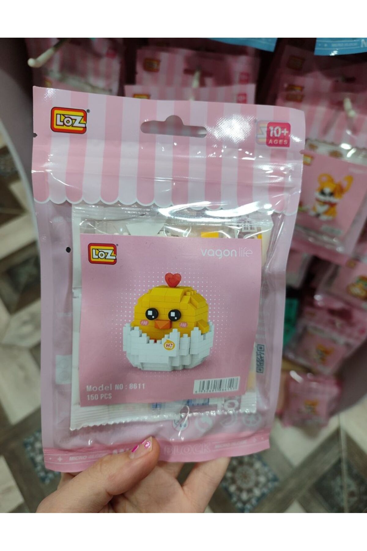 Vagon Life Loz Yapı Oyuncak Lego 8611