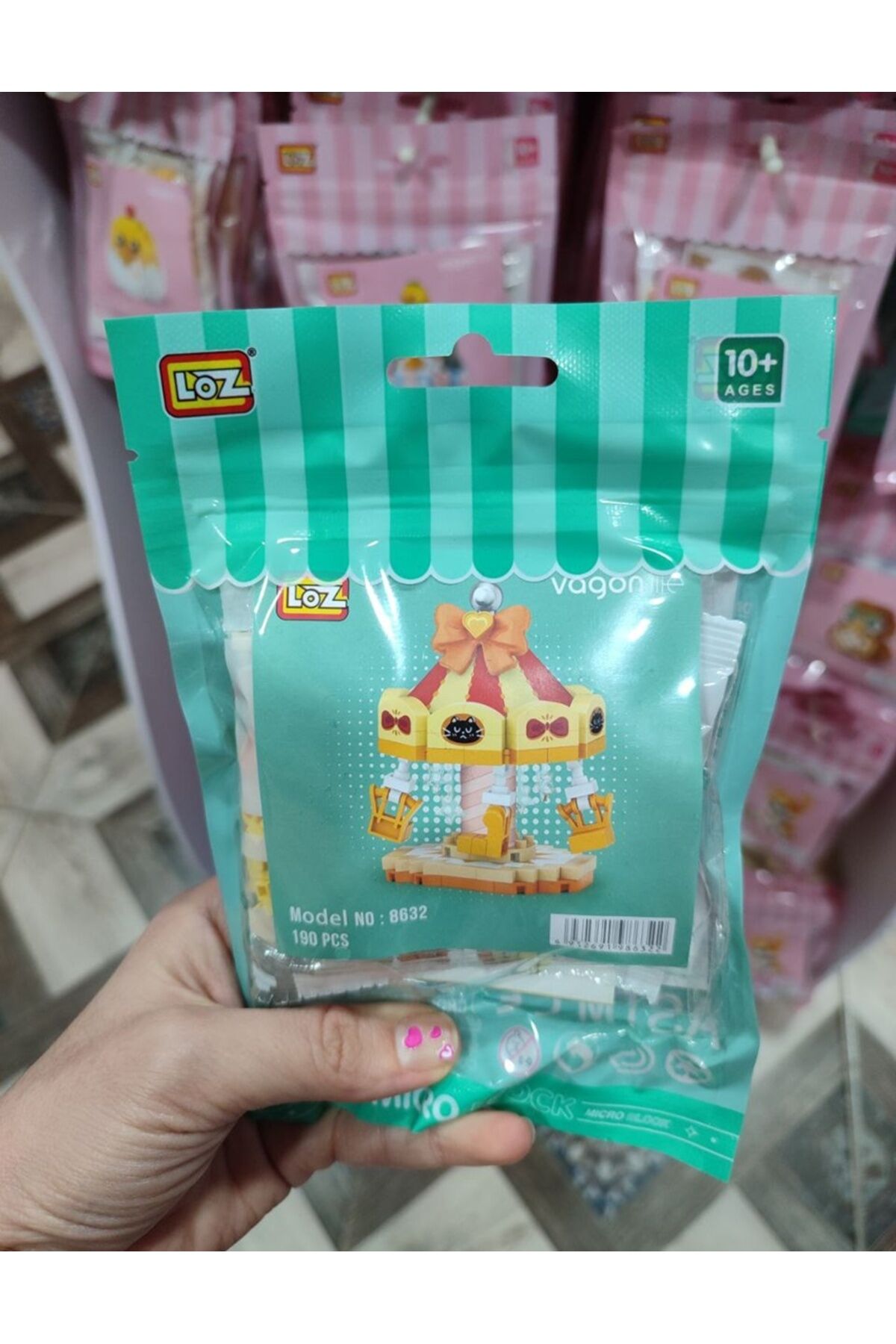 Vagon Life Loz Yapı Oyuncak Lego 8632