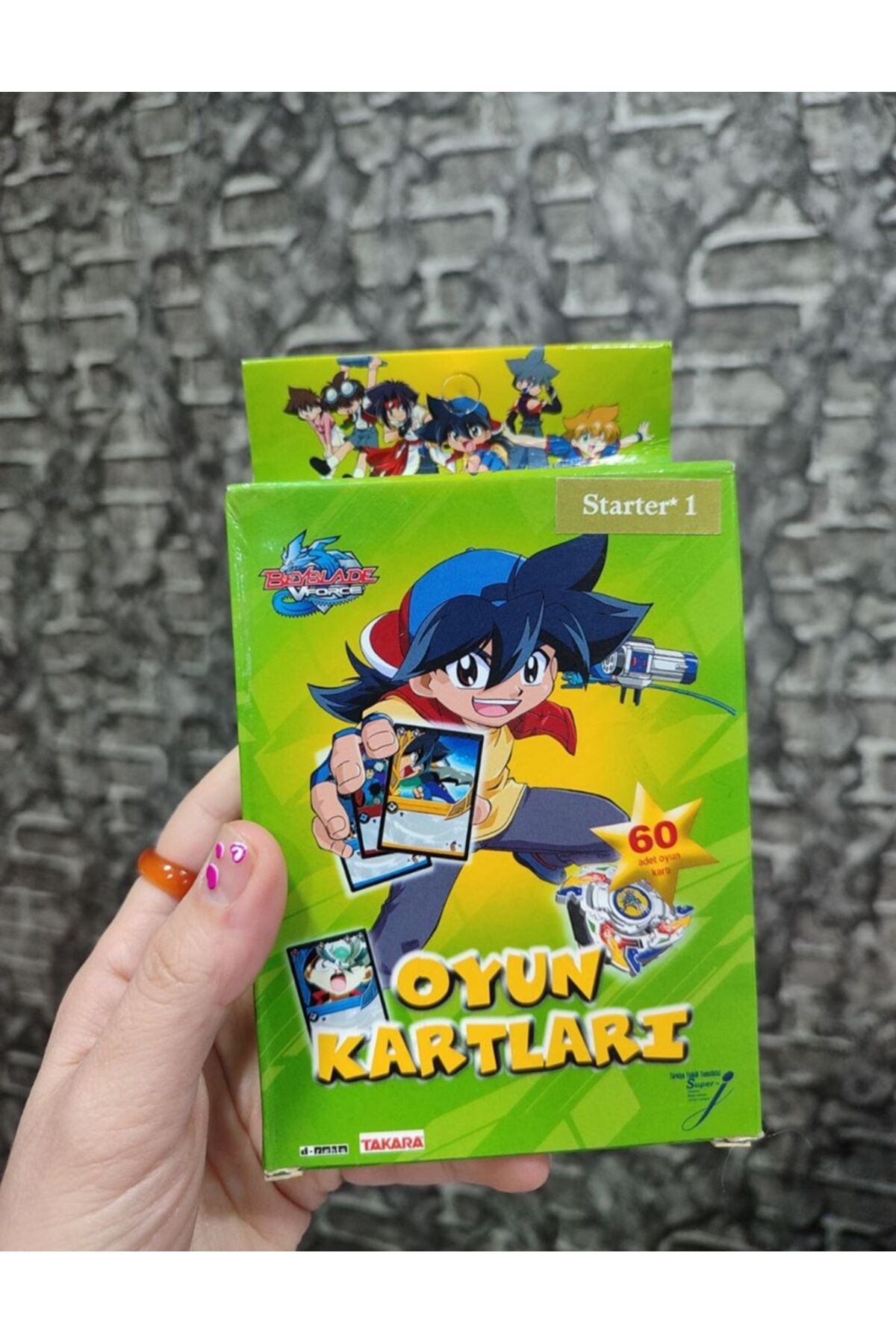 Beyblade Oyun Kartları 60 Adet