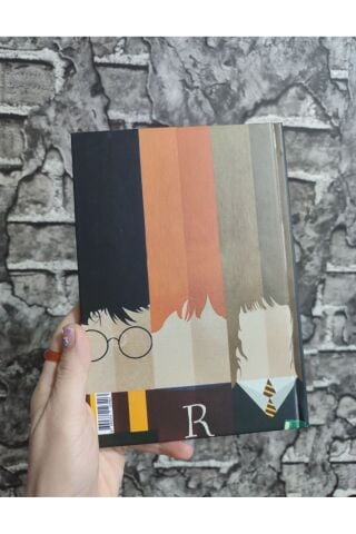 Harry Poter Sert Kapak Çizgili 80 Yaprak Defter A5 Boyutu