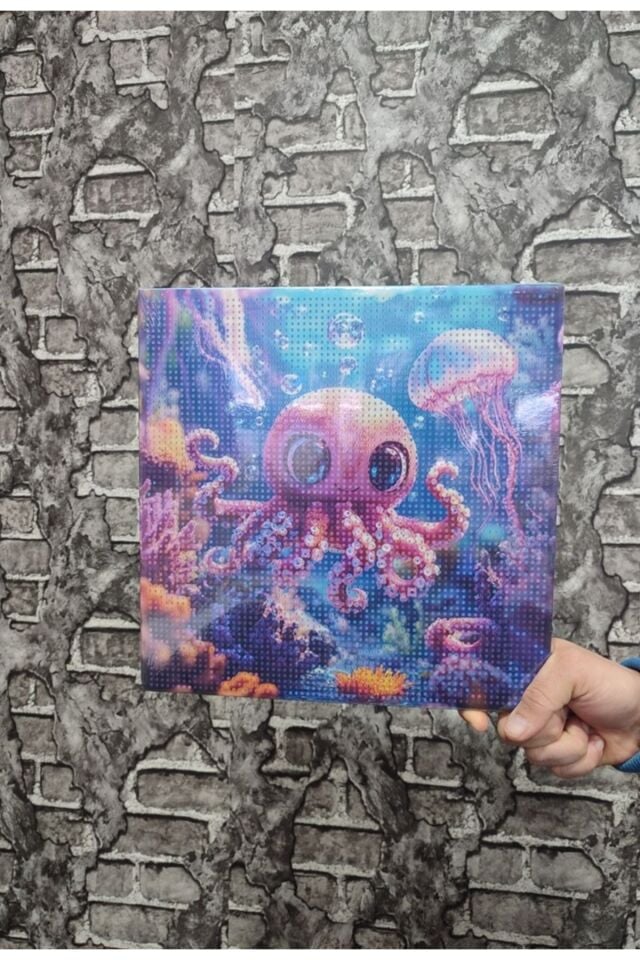 Tuval Elmas Dizme Seti 30x30 cm 1 ADET