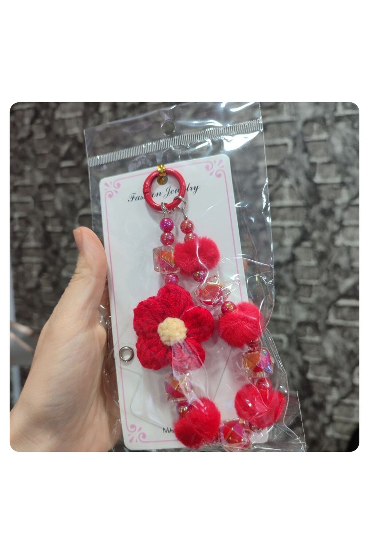 Bileklik Telefon Aksesuarı Anahtarlık Charm 1 ADET