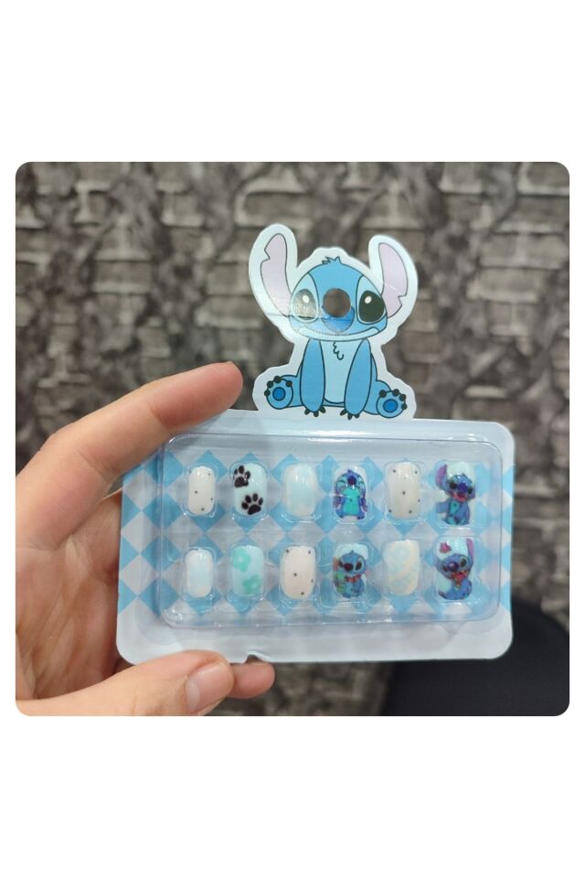 Stitch Model Takma Tırnak 1 PAKET