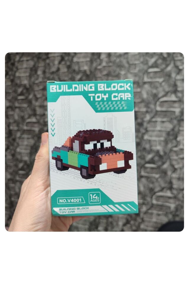 1 ADET Bricks Yapı Oyuncak Stitch,Capybara,Araba,Naruto