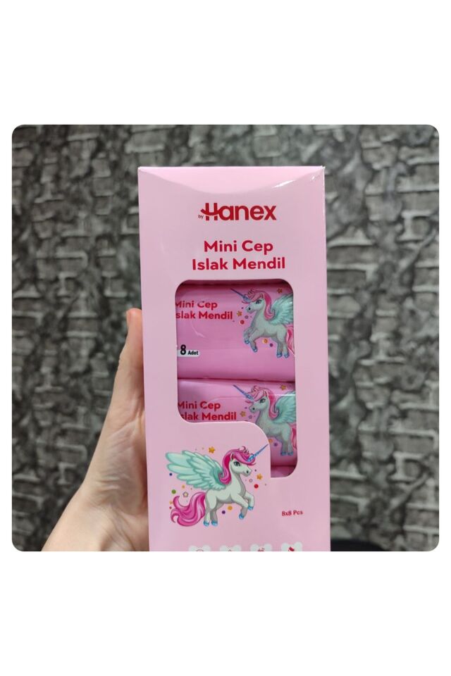 8 li Figürlü Islak Mendil 1 PAKET