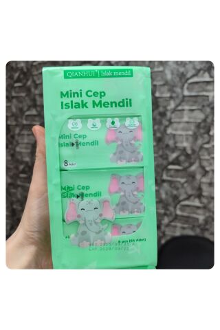 8 li Figürlü Islak Mendil 1 Paket