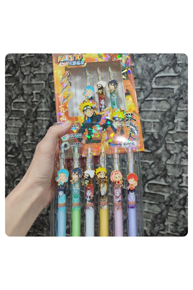 1 ADET Naruto 0,7 Uçlu Kalem İthal Kalem