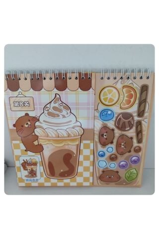31 SAYFA Capybara Kendin Tasarla Sticker Kitabı