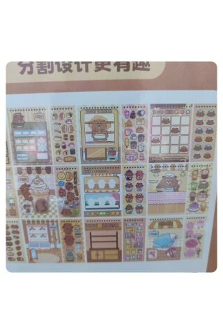 31 SAYFA Capybara Kendin Tasarla Sticker Kitabı