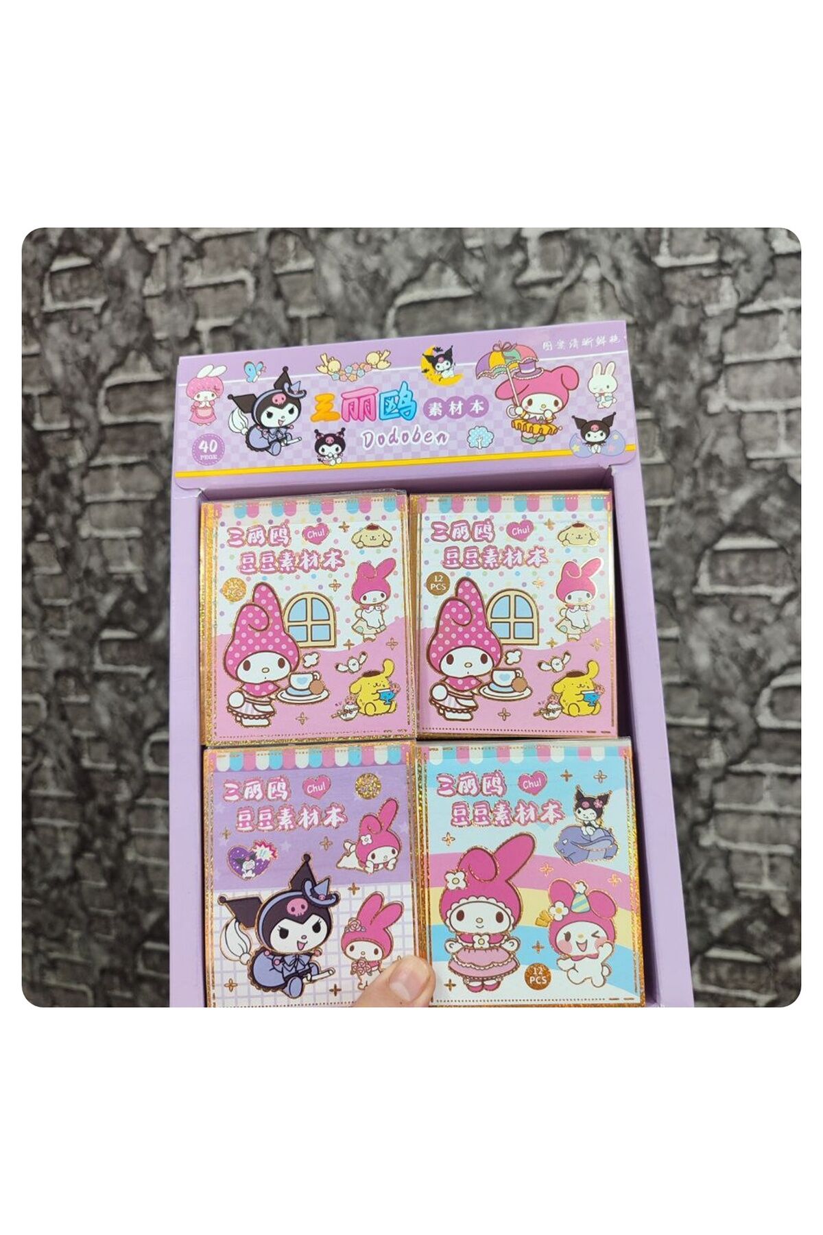 2 ADET MYMELODY STİCKER KİTABI 12 Sayfa X 2