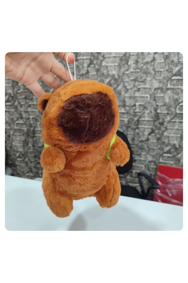 Capybara (Kapibara) Yeşil Sülüfat 35 cm Peluş Oyuncak