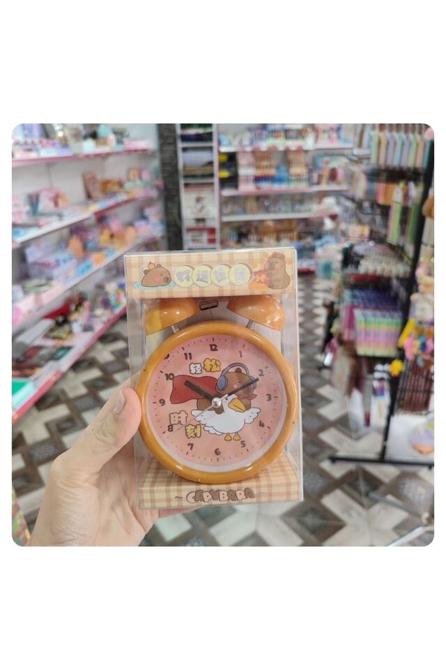 Capybara Masa Üstü Çalar Saat 1 ADET