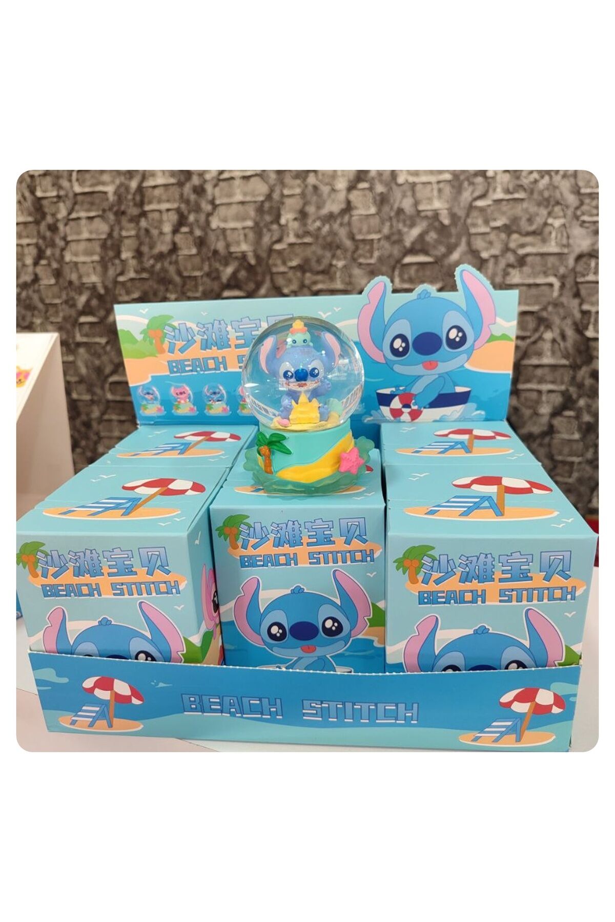 Stitch Işıklı Kar Küresi