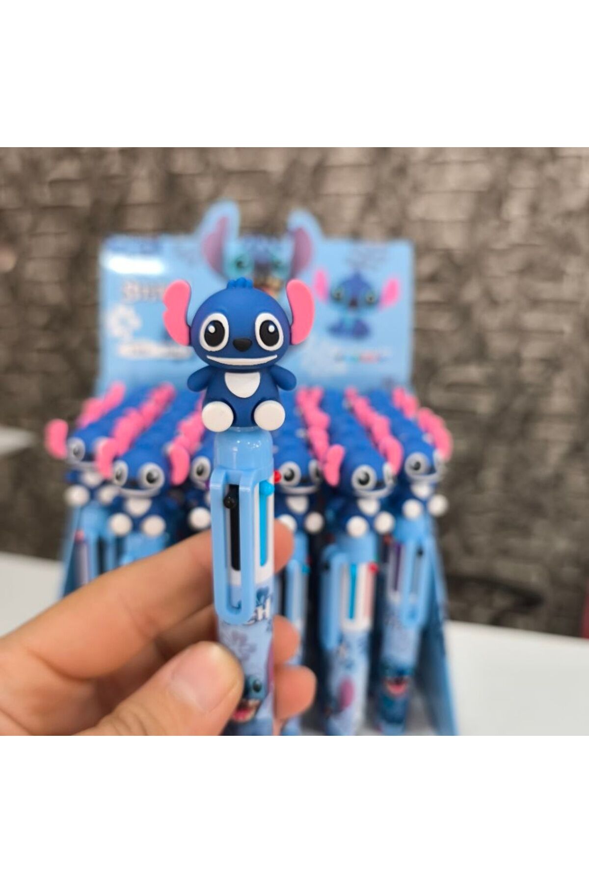 Stitch 6 Renk Tükenmez Kalem 1 ADET