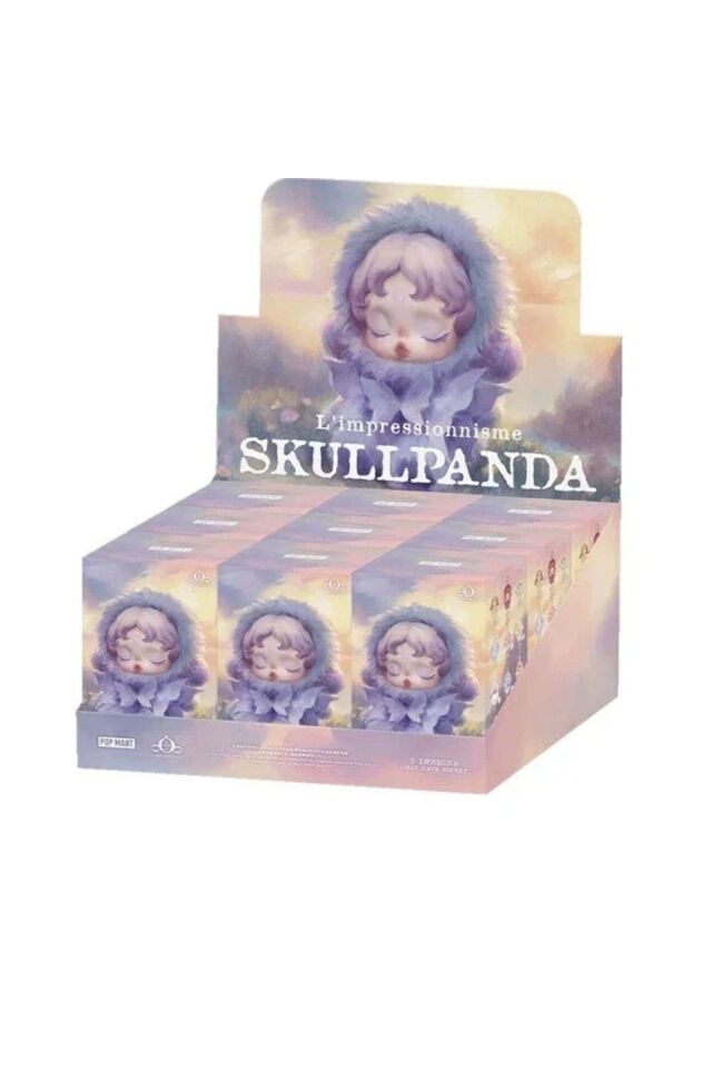 Popmart Skullpanda V2 Peluş Anahtarlık Charm 1 ADET Sürpriz