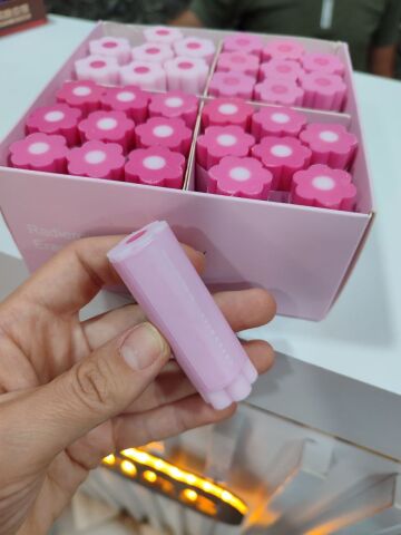 PEMBE PAPATYA SİLGİ 1 ADET