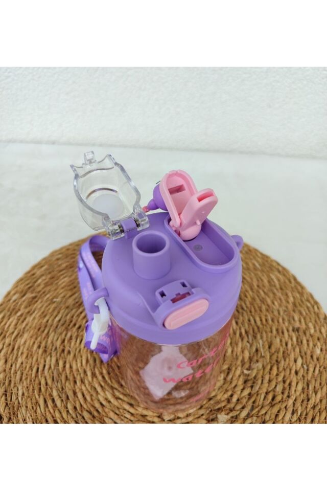Okul Matarası Kuromi Mymelody Çift İçim 750 ml Sticker Hediyeli 1 ADET