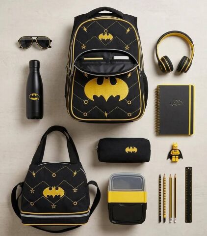 BATMAN OKUL ÇANTASI SETİ